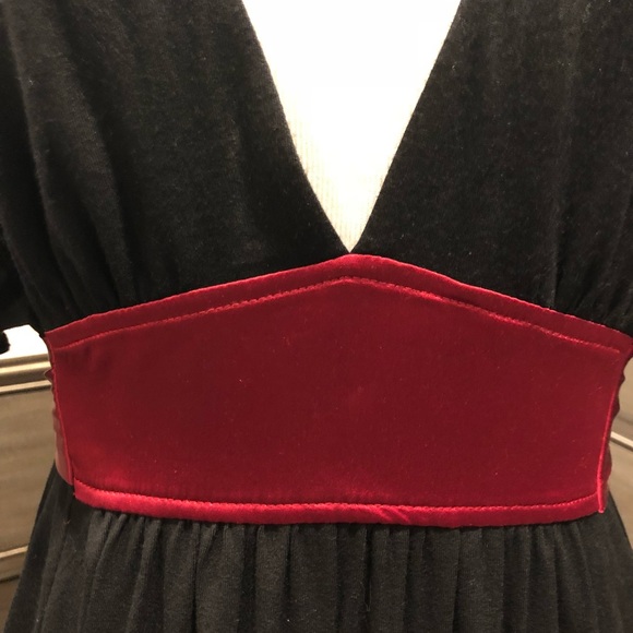 Bebe Black/Red Dress - Picture 3 of 5